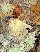  Henri  Toulouse-Lautrec La Toilette oil painting